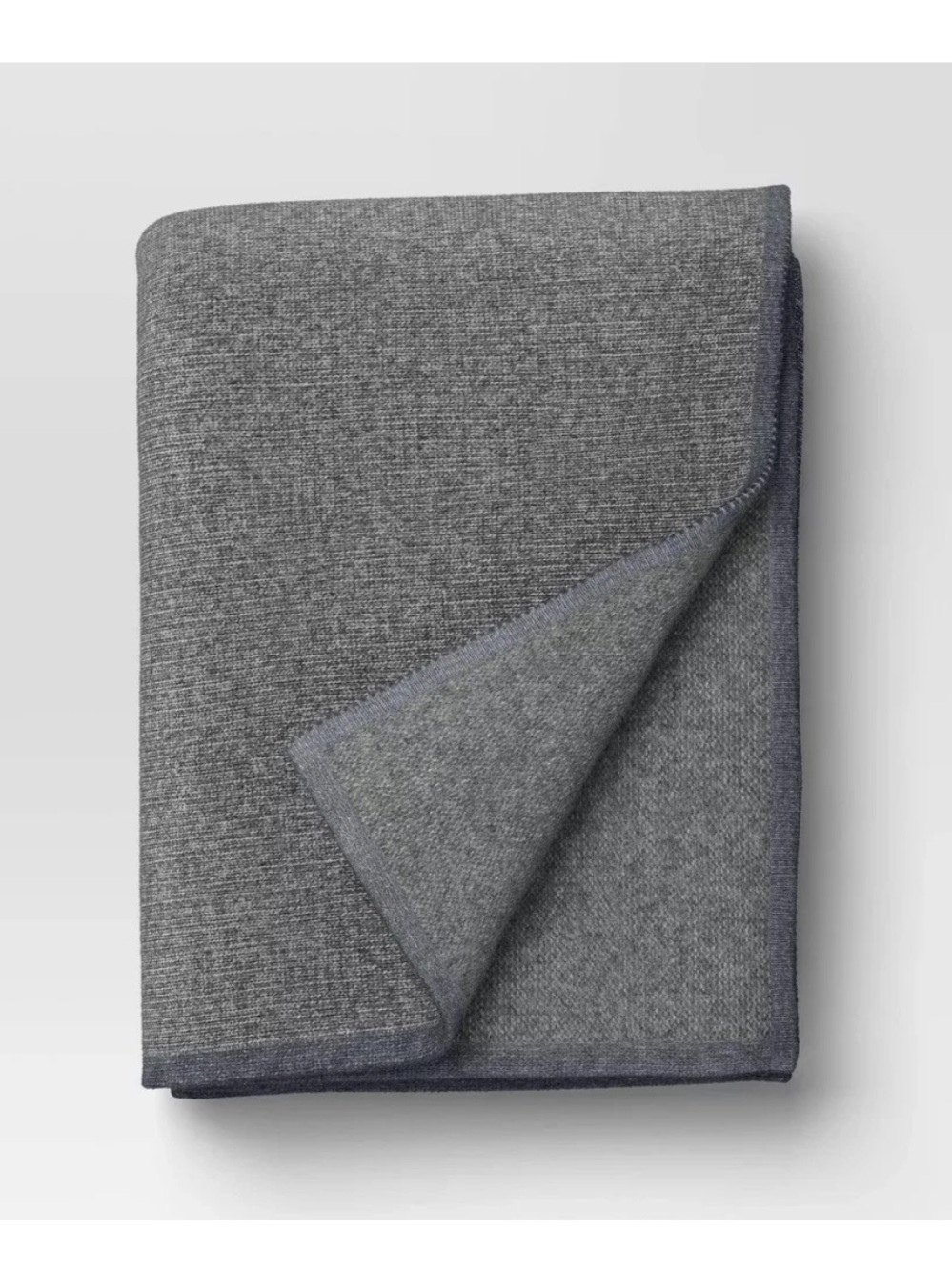 Threshold The Cozy Collection Cozy Faux Cashmere Knit Throw •Gray•